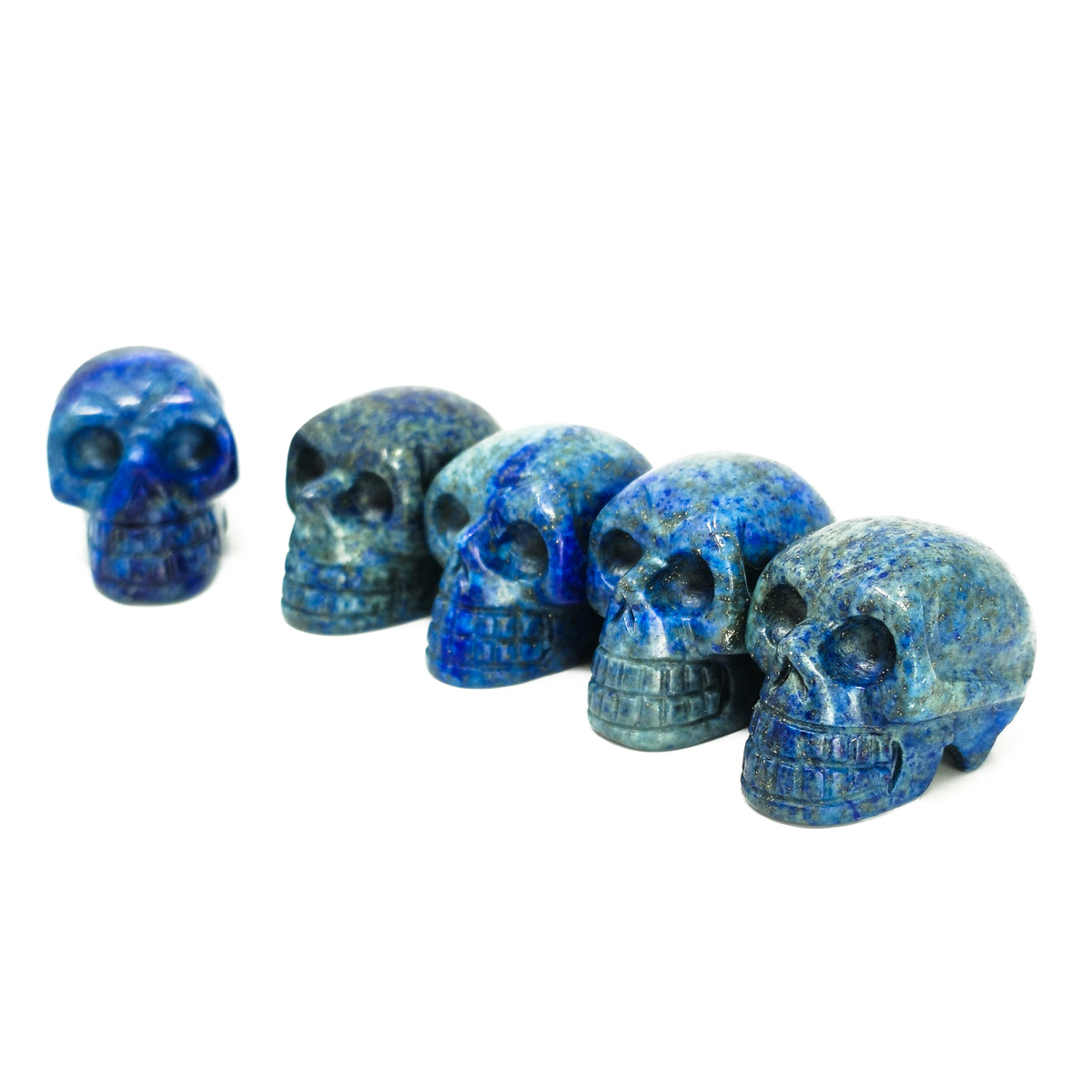 Lapis Lazuli skull.