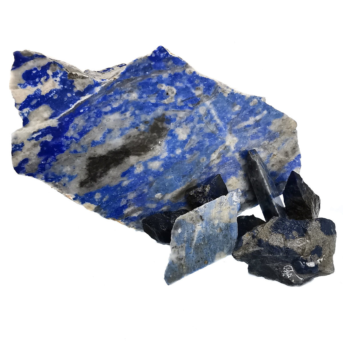 Lapis Lazuli rough from Afghanistan.