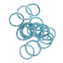 Larimar - Disc Bead Bracelets