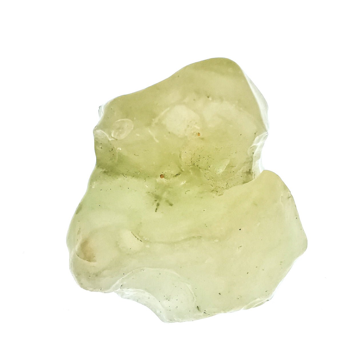 Libyan Desert Glass mineral specimen from Great Sand Sea, New Valley Governorate, Egypt.