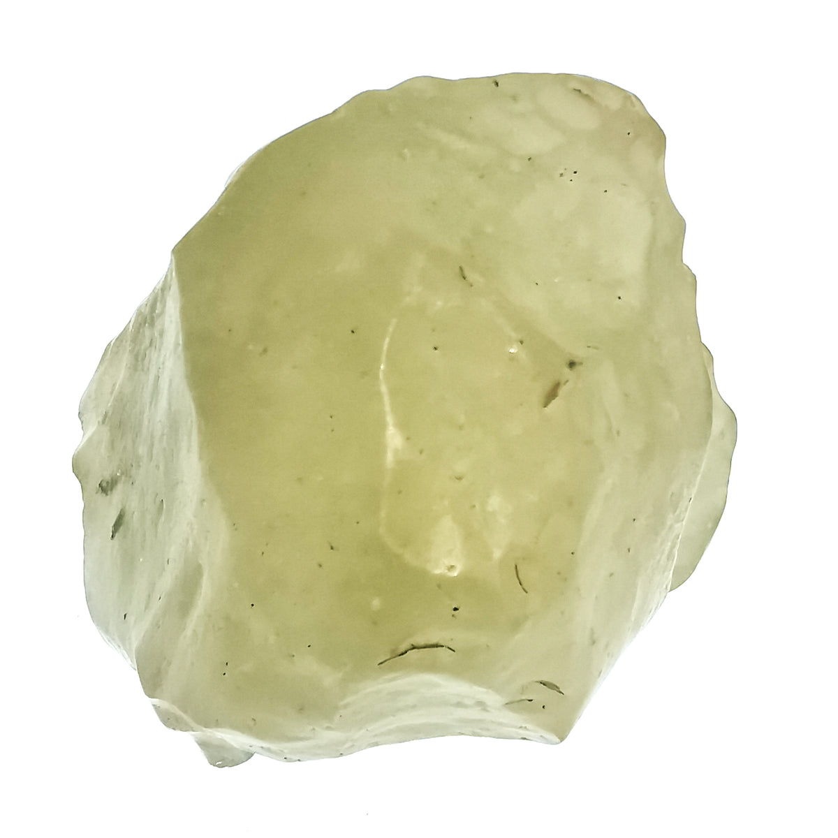 Libyan Desert Glass mineral specimen from Great Sand Sea, New Valley Governorate, Egypt.
