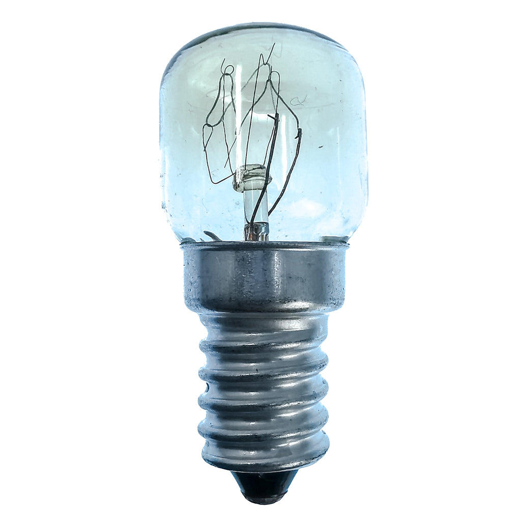 Light Bulb (Salt Lamp), made of glass.