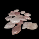 玫瑰石英 - 凸圆形