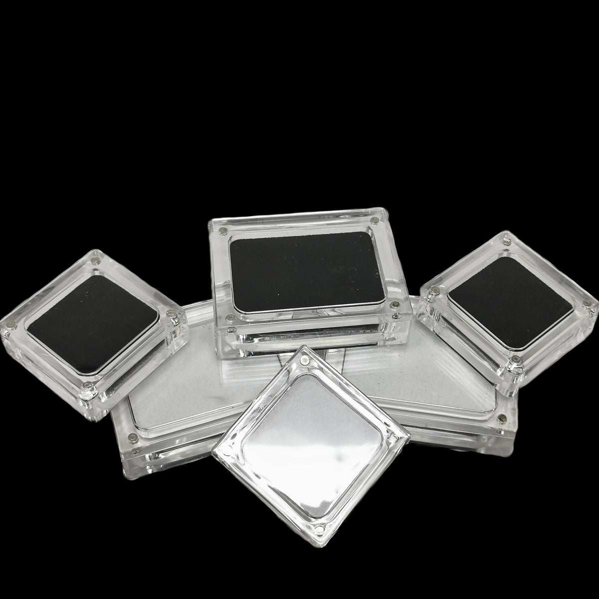 Magnetic Acrylic display case.