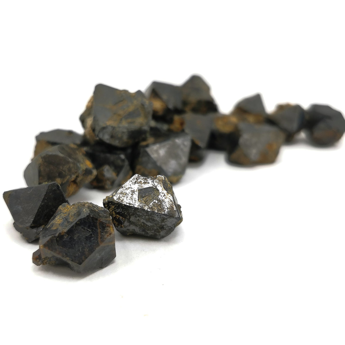 Magnetite Octahedron specimen from Morocco.