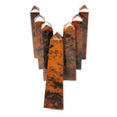 桃花心木黑曜石 - 方尖碑