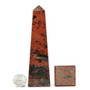 桃花心木黑曜石 - 方尖碑