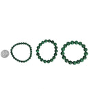 孔雀石 - 珠子手链