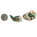 孔雀石纤维 - 矿物