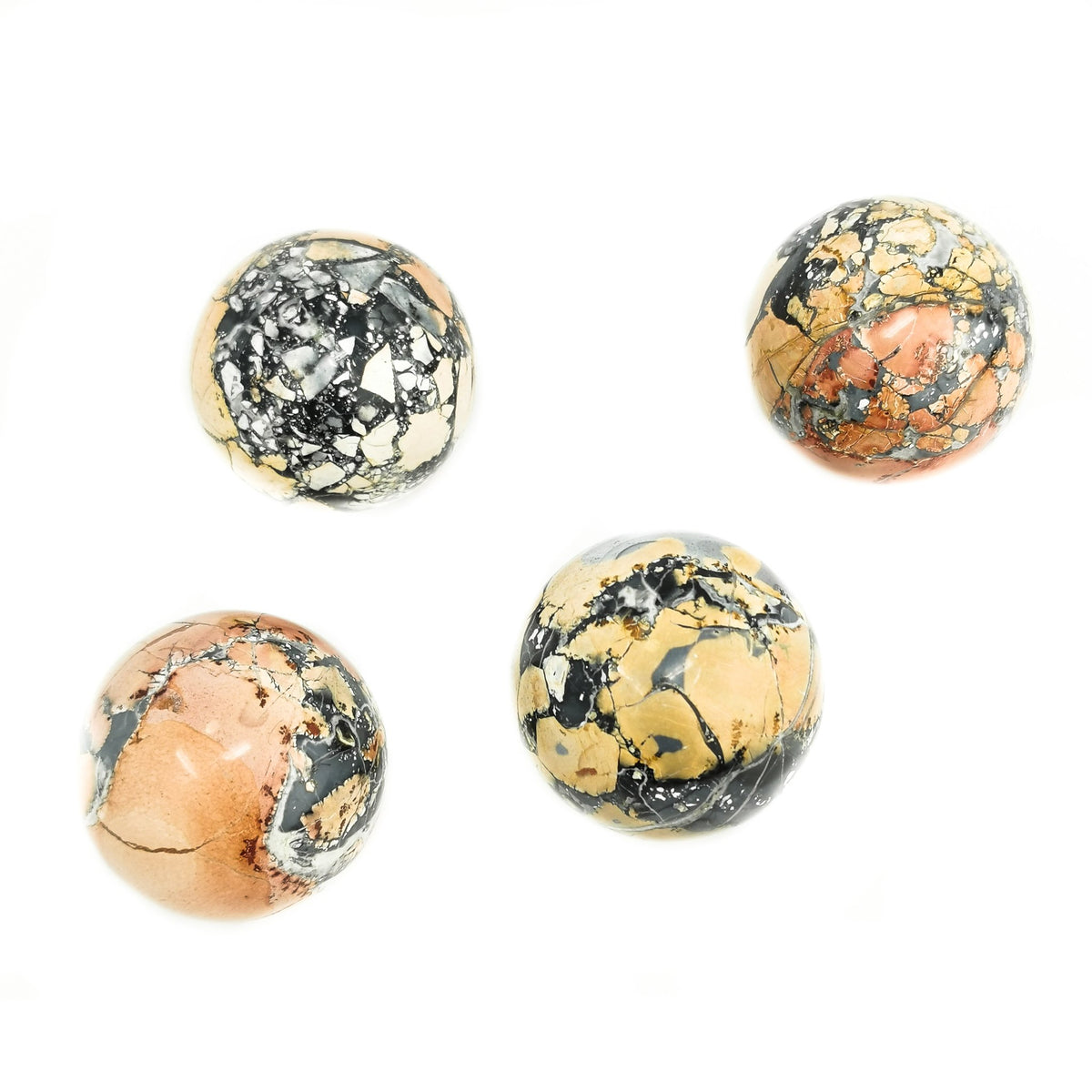 Maligano Jasper Spheres.