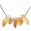 Mandarin Quartz Point - Pendant