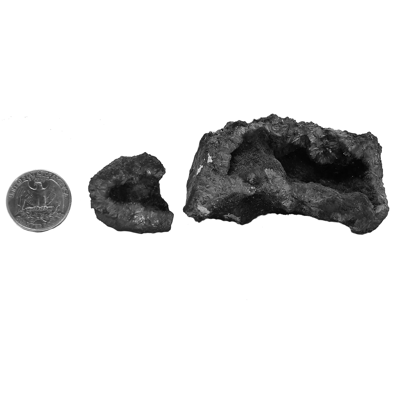 Manganese Oxide Geode Mineral