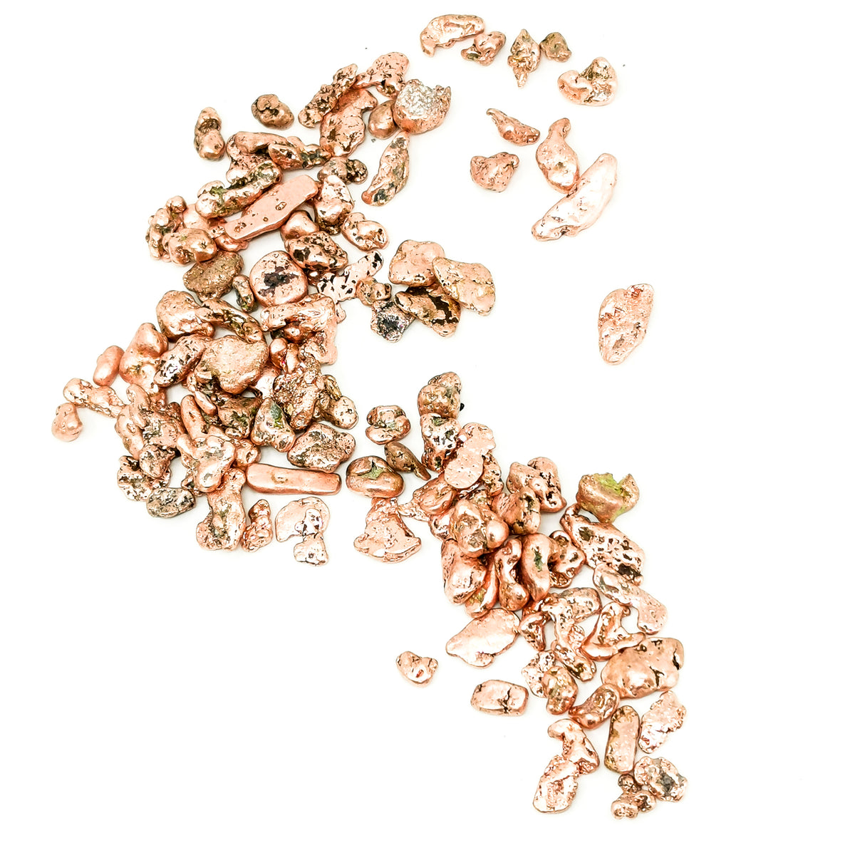 Michigan Native Copper Nugget tumble from Michigan, USA.