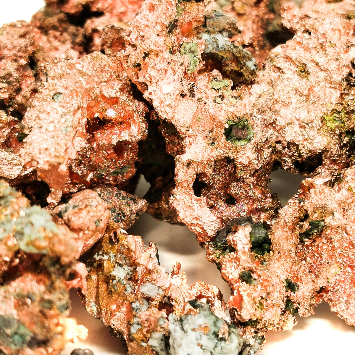 Michigan Native Copper specimen from Portage Lake Lavas, Upper Peninsula, Michigan, USA.
