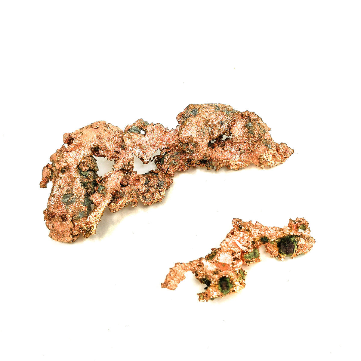 Michigan Native Copper specimen from Portage Lake Lavas, Upper Peninsula, Michigan, USA.
