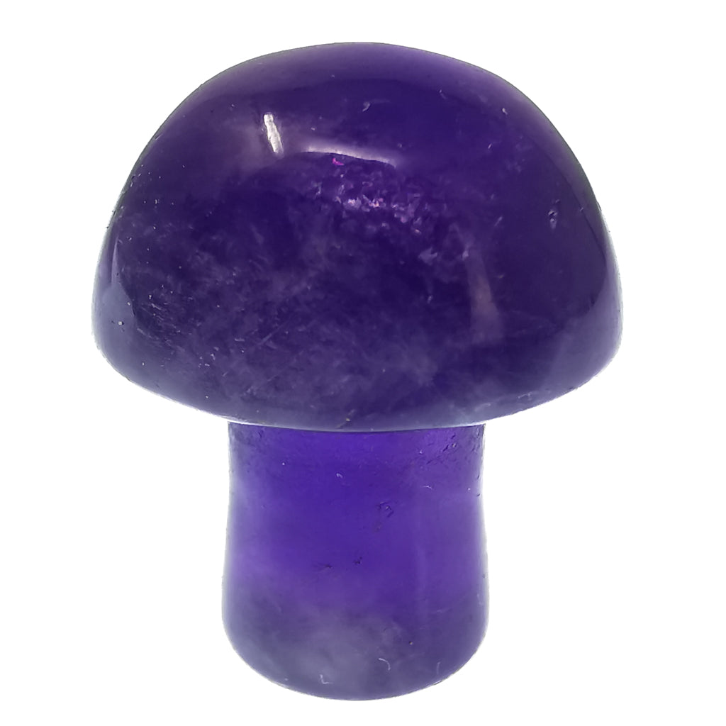 Mini mushroom carving – amethyst mushroom