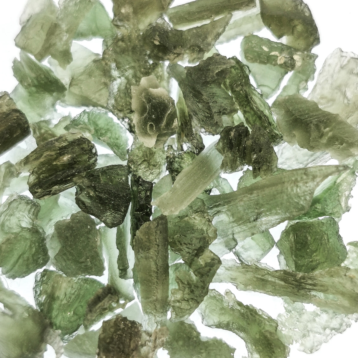 Moldavite Small specimen from Czech Republic.