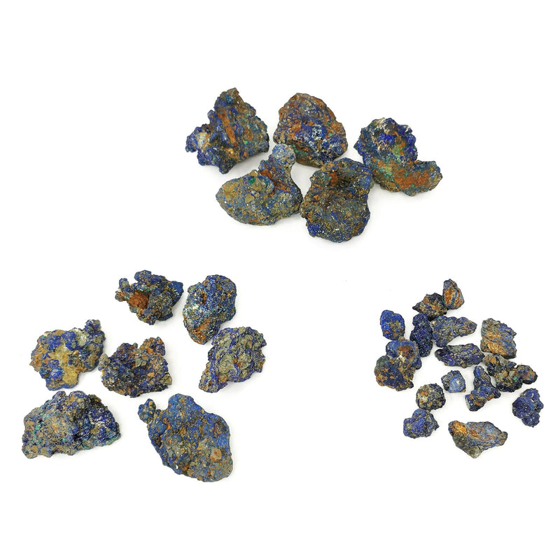 蓝铜矿块 - 矿物