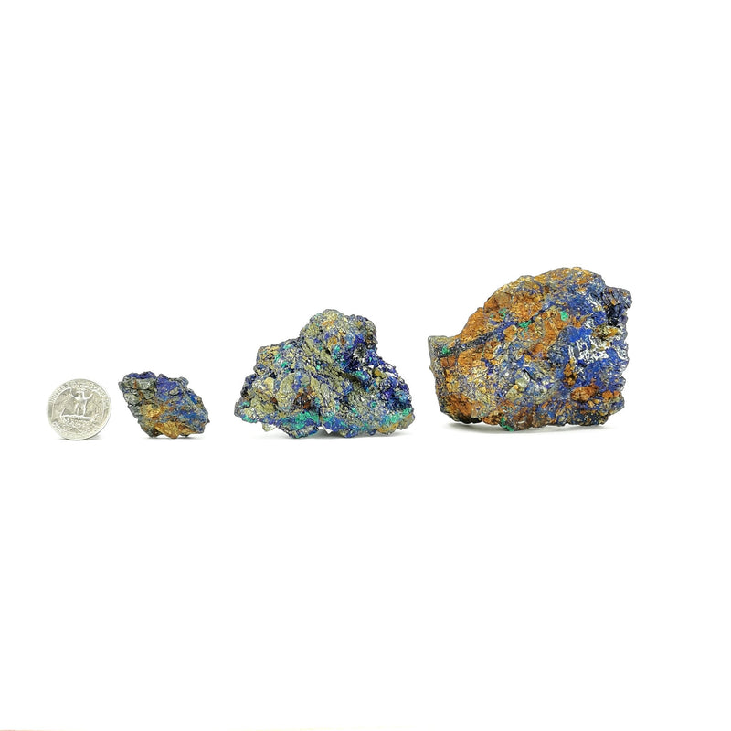藍銅礦塊 - 礦物