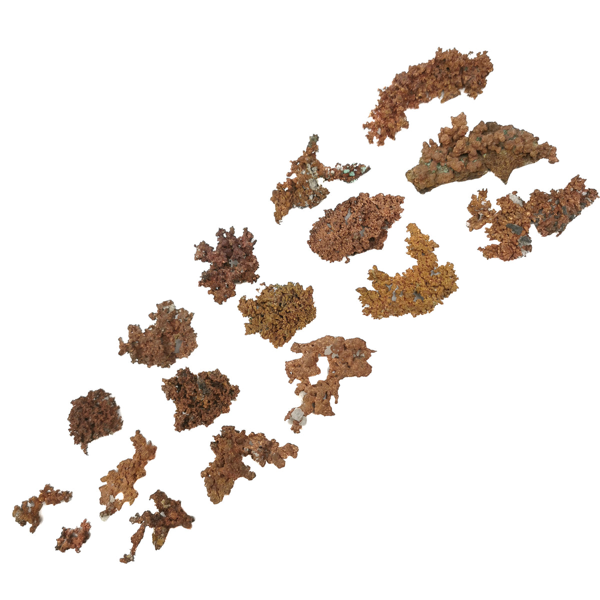 Native Copper specimen from Oumjrane mining area, Drâa-Tafilalet Region, Morocco.