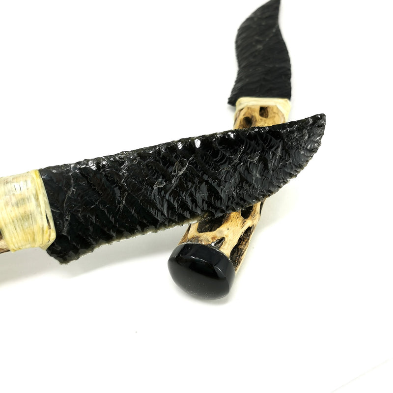 Black Obsidian - Cactus Knife