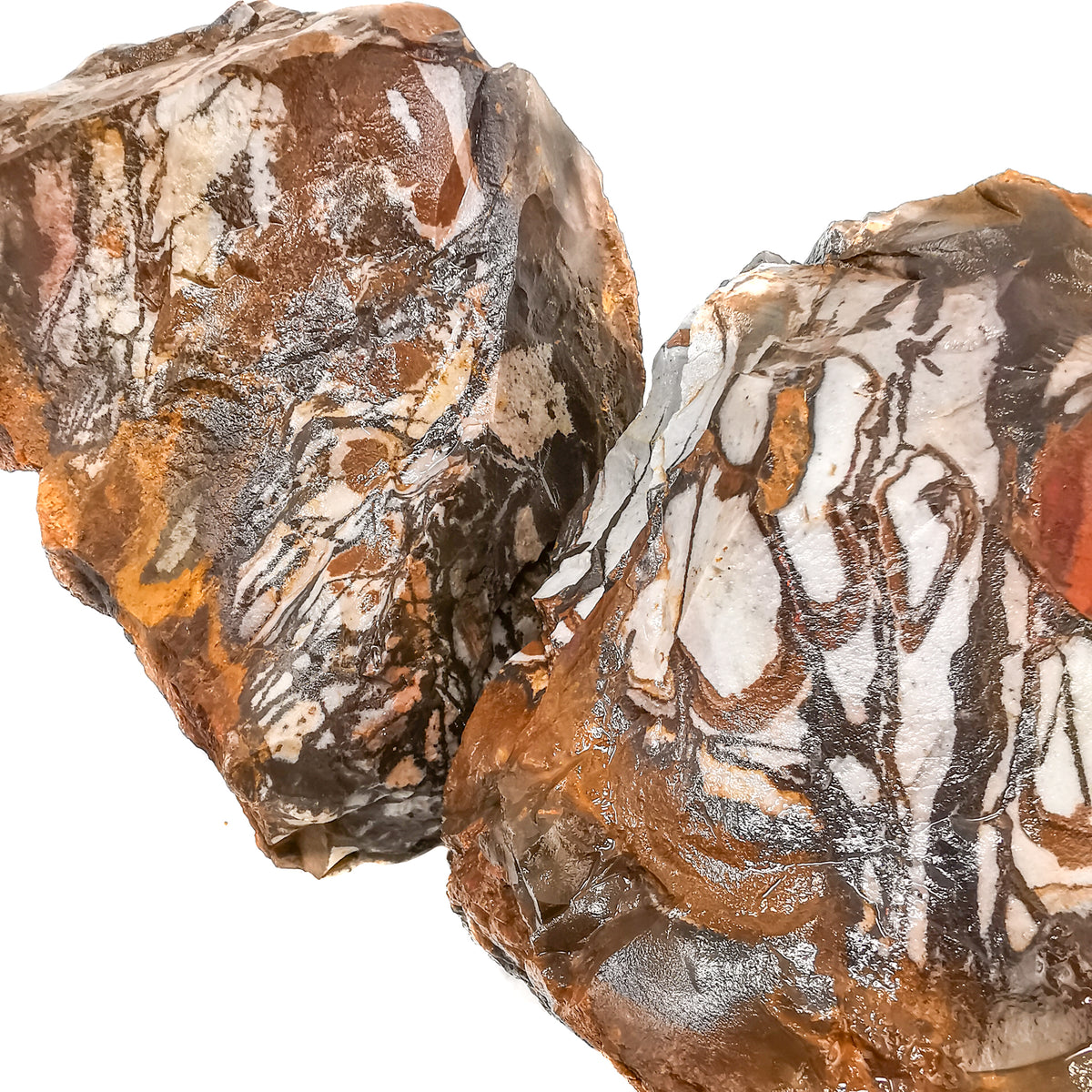 Outback Jasper rough rock from Payne's Field, Western Australia, Australia.