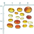 火蛋白石 - 椭圆形刻面