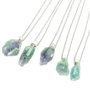 Raw Stone - Perfume Bottle - Pendant