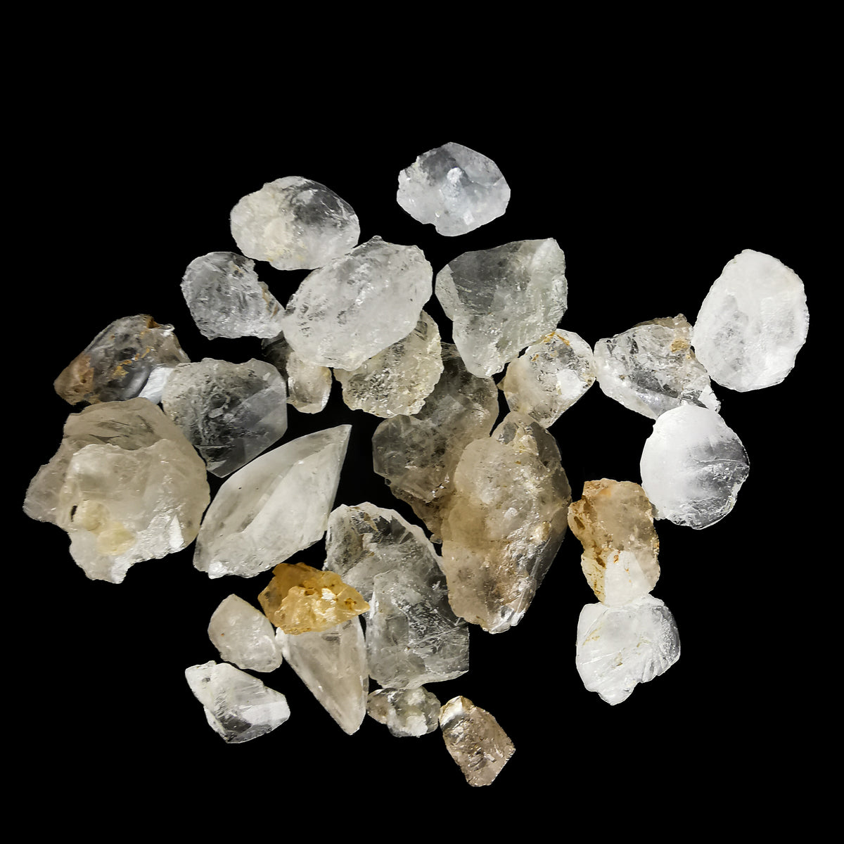 Phenakite crystal from Zhytomyr Oblast, Ukraine – pile of crystals