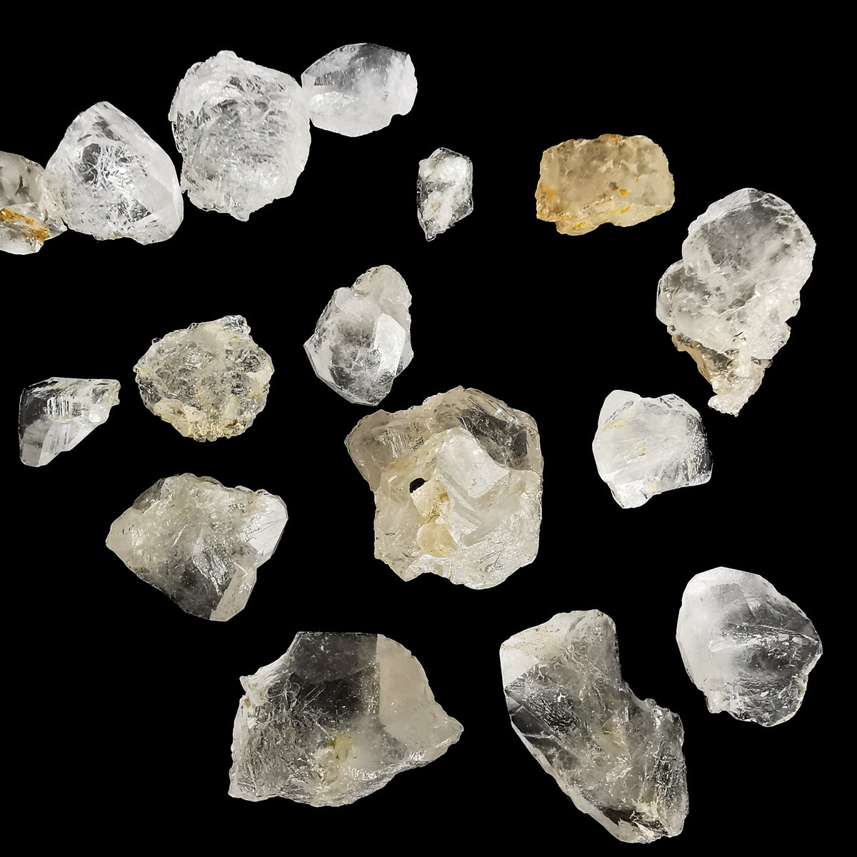 Phenakite crystal from Zhytomyr Oblast, Ukraine – crystals spread out
