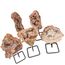 Pink Amethyst Druzy on Stand - Mineral