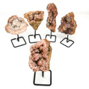 Pink Amethyst Druzy on Stand - Mineral