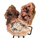 Pink Amethyst Druzy on Stand - Mineral
