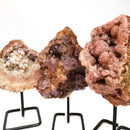 Pink Amethyst Druzy on Stand - Mineral
