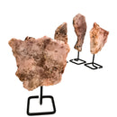 Pink Amethyst Slab on stand - Mineral