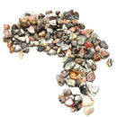 粉红博茨瓦纳玛瑙 - 翻滚