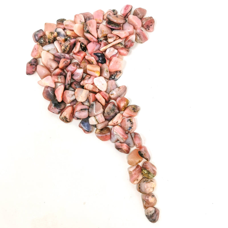 秘鲁粉红蛋白石 - 翻滚