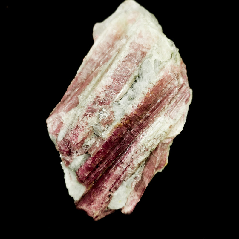 Pink Tourmaline in Quartz - Mineral