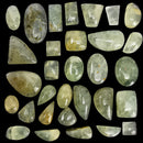 葡萄石 - 凸圆形