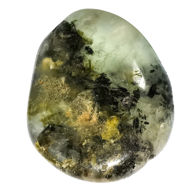 Prhenite Prehnite - Tumble