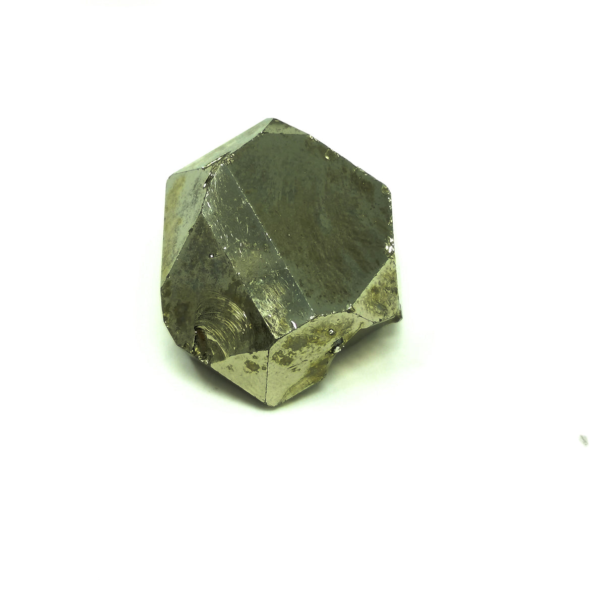 Pyrite specimen, an iron sulfide.