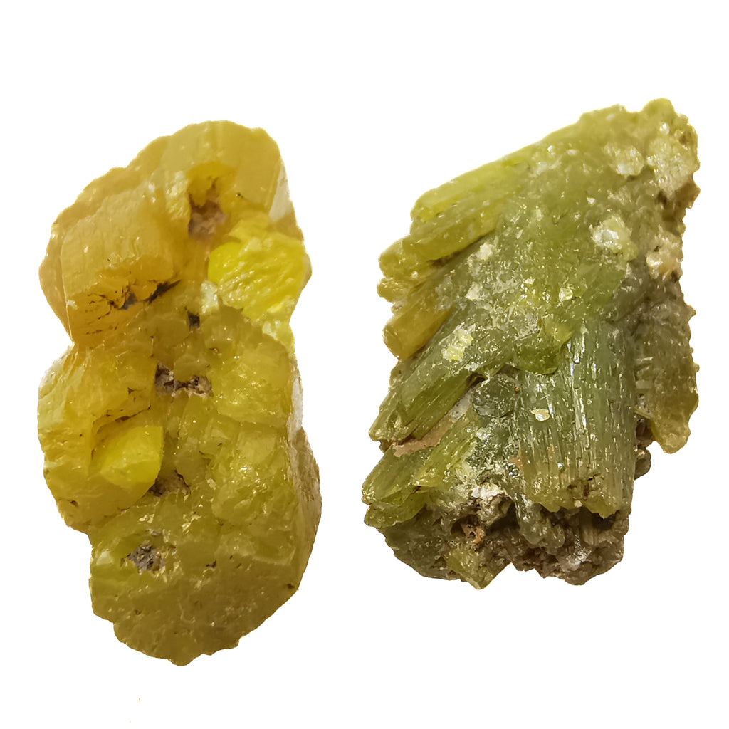 Pyromorphite, Society Girl Mine, BC: specimen side view