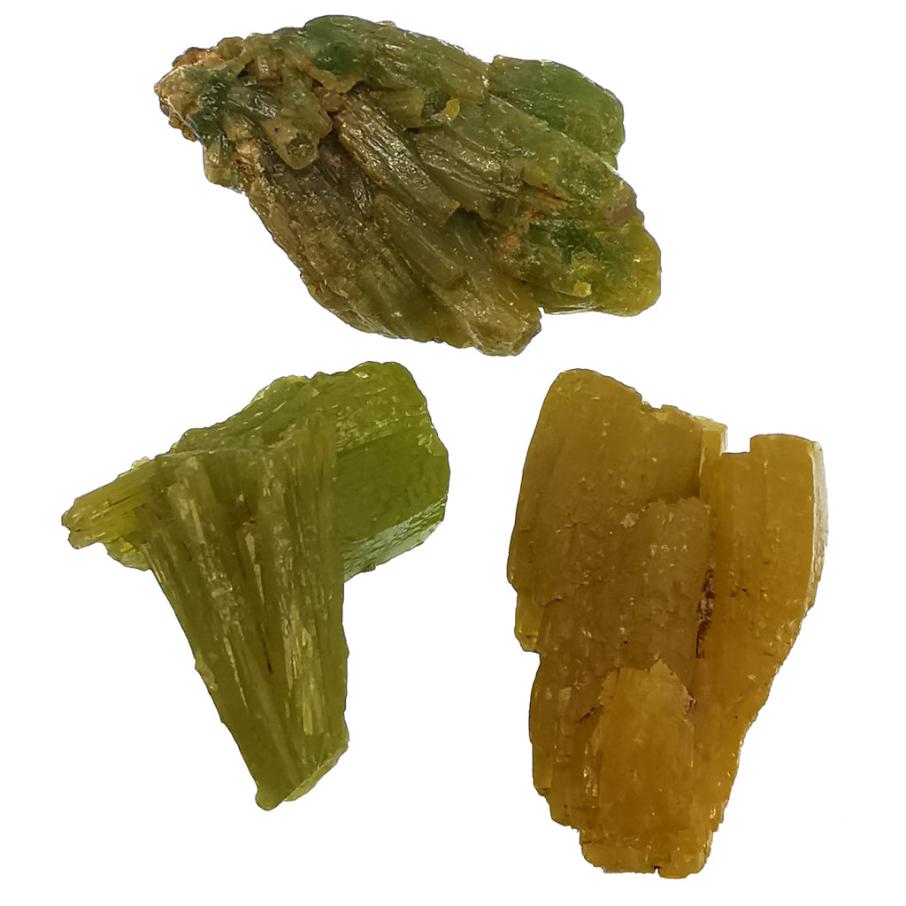 Pyromorphite, Society Girl Mine, BC: large pieces