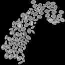 石英帽 - 凸圆形