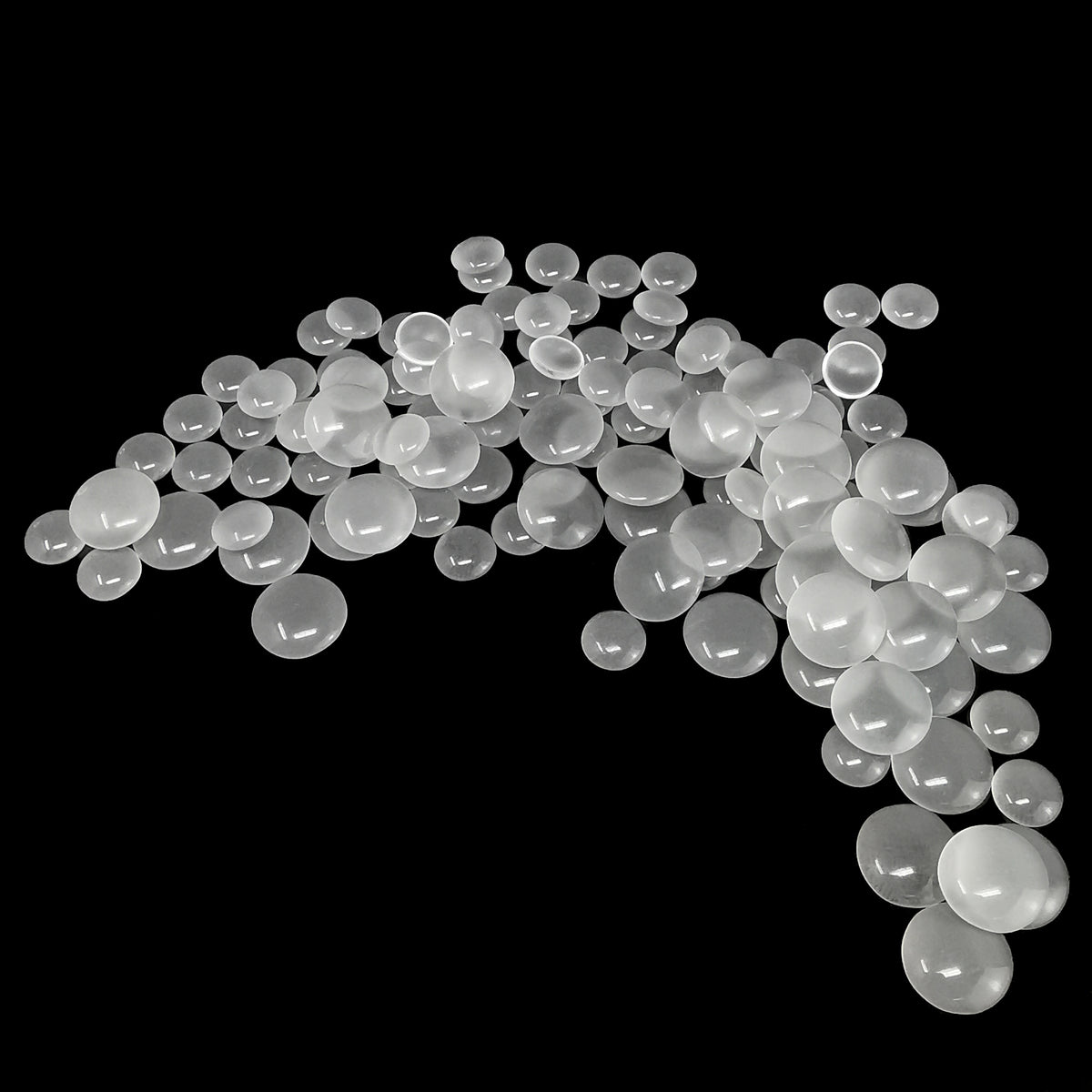 Quartz Cap cabochon from Brazil.