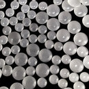 石英帽 - 凸圆形