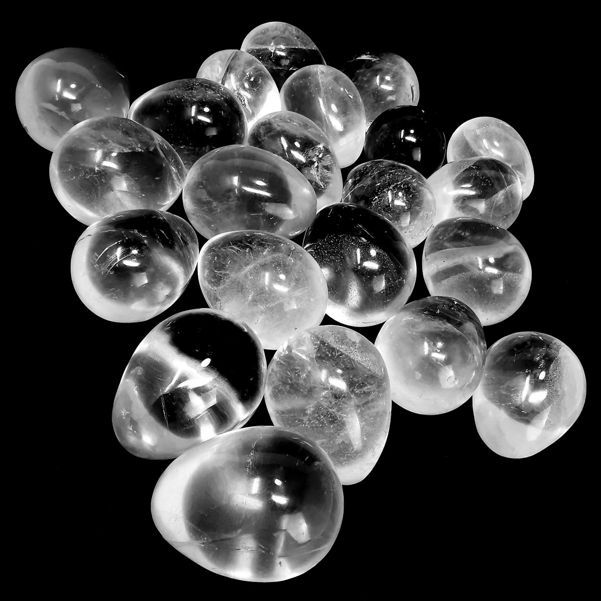 Clear Quartz egg.