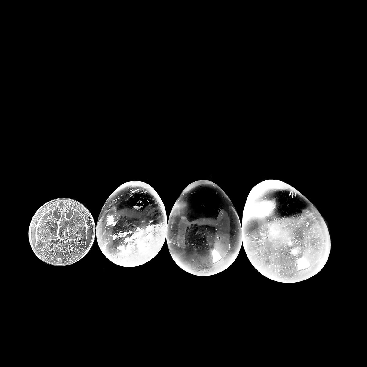 Clear Quartz egg.
