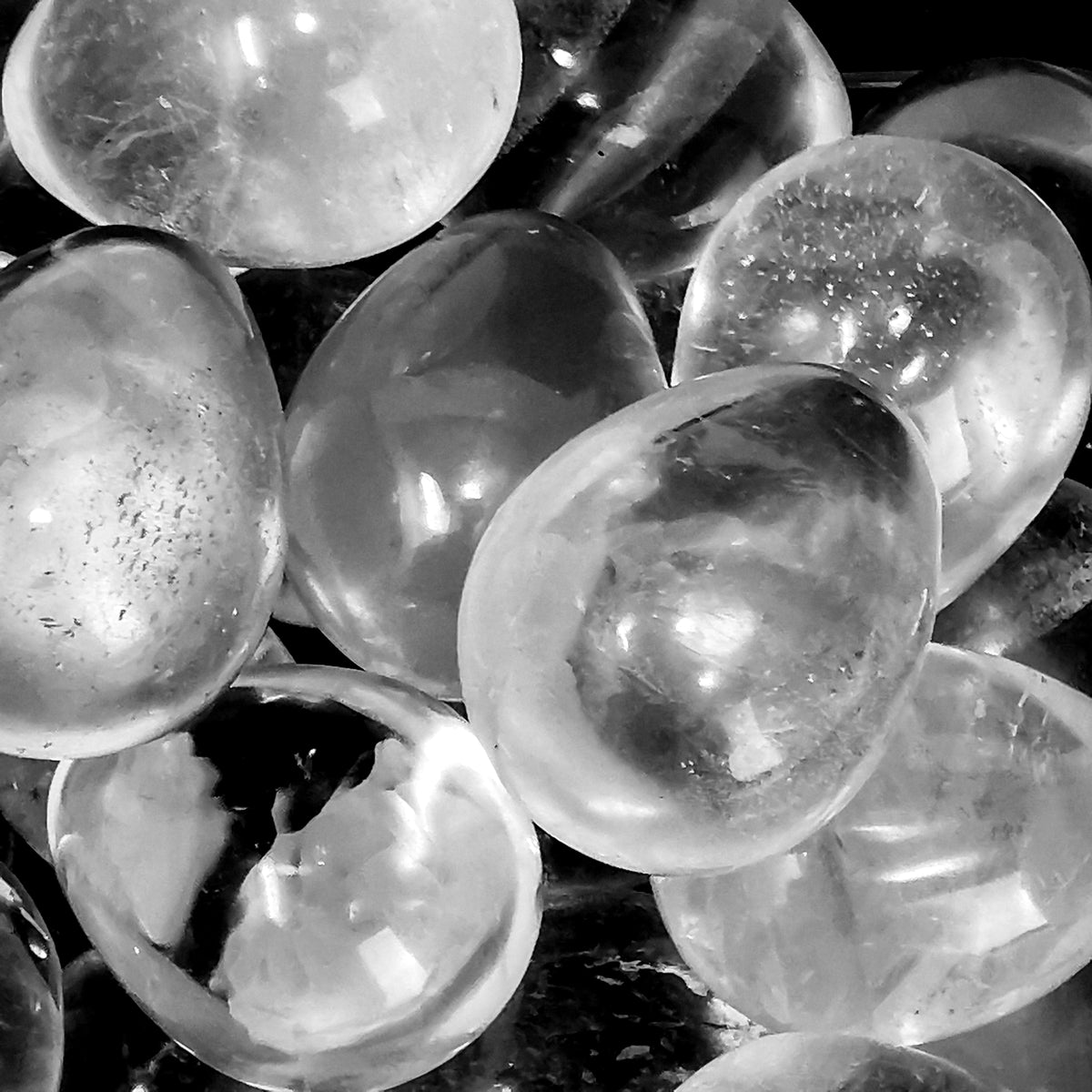 Clear Quartz egg.