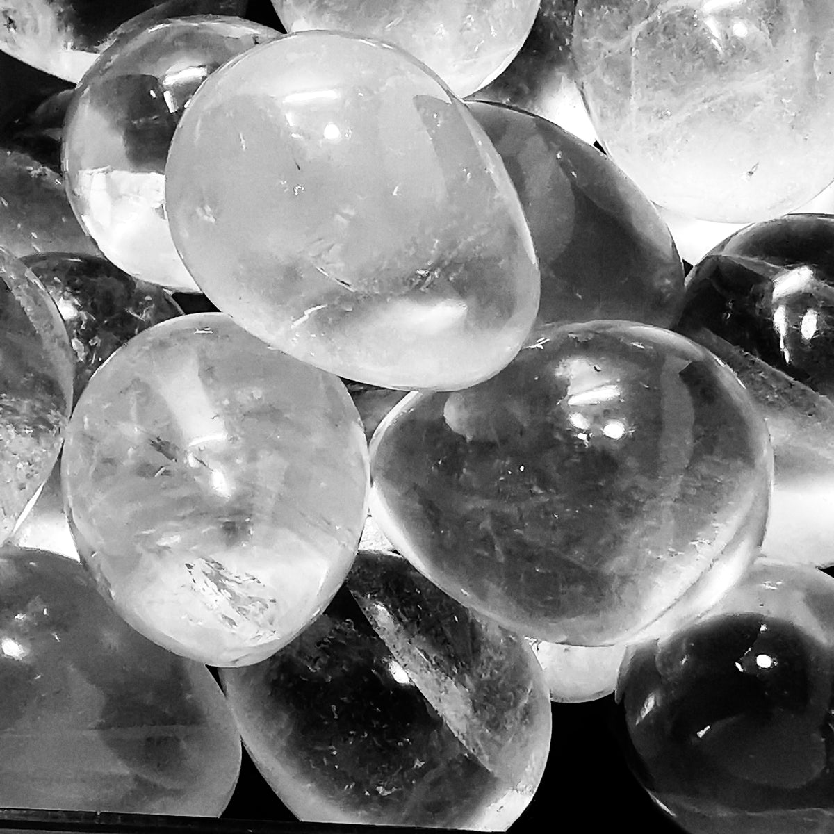 Clear Quartz egg.